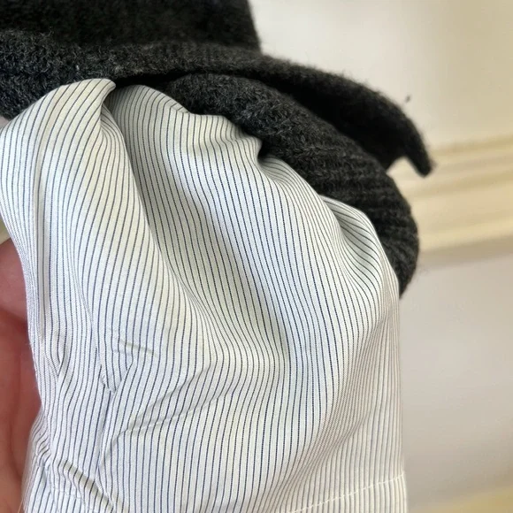 Joseph Cashair Cashmere Charcoal Knit Sweater - Picture 4 of 7